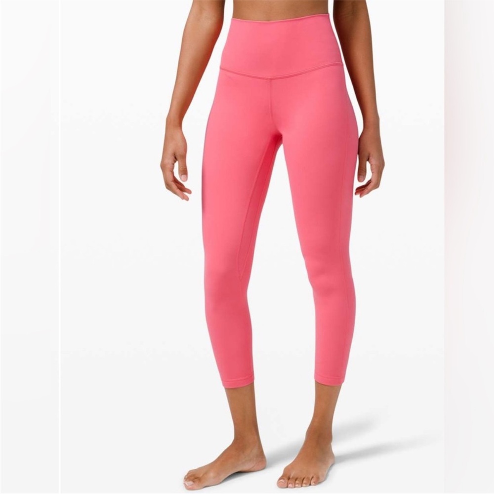 Women's Pink High-Waisted Leggings
